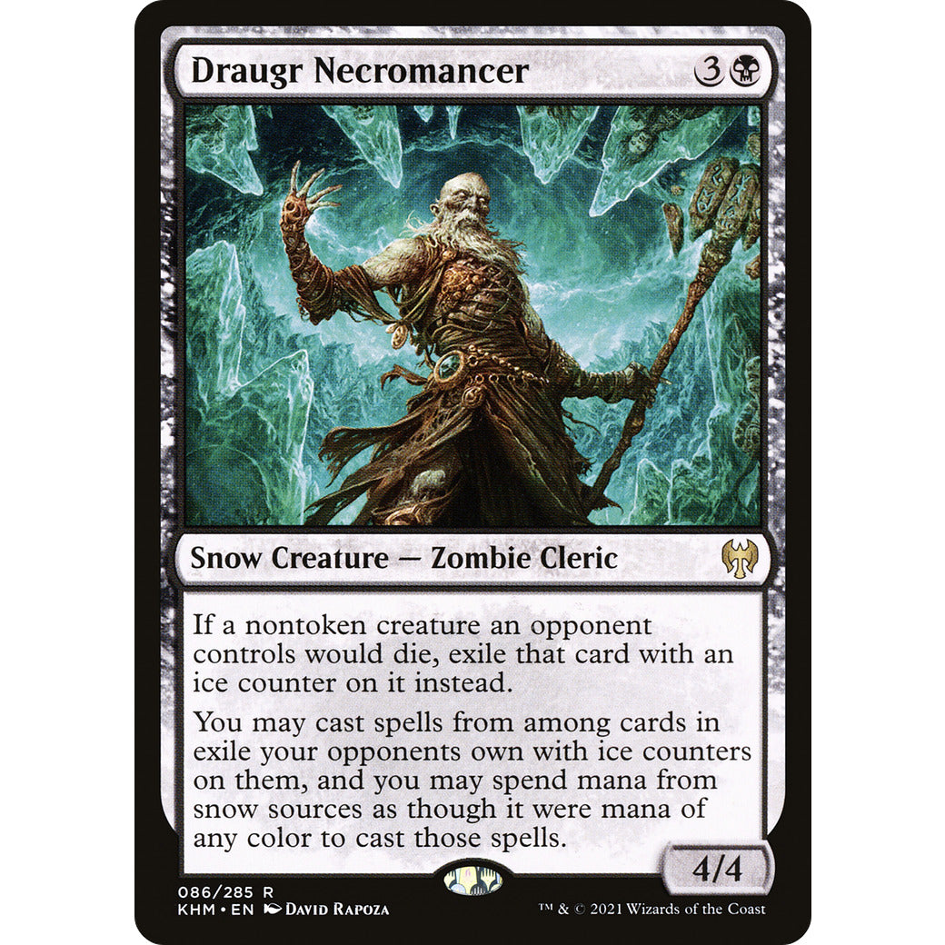 Draugr Necromancer (Kaldheim) Light Play Foil