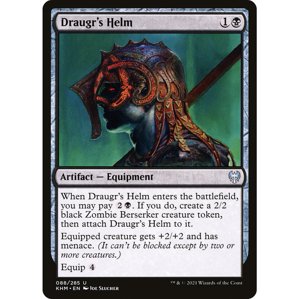 Draugr's Helm (Kaldheim) Near Mint Foil