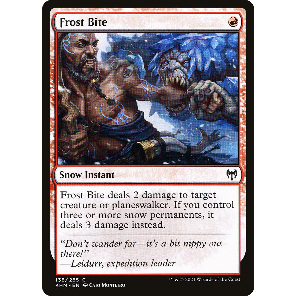 Frost Bite (Kaldheim) Near Mint Foil