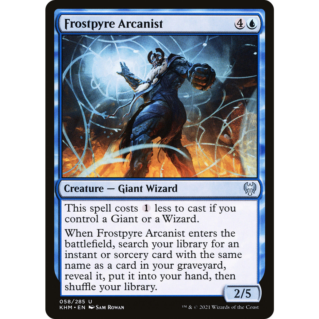 Frostpyre Arcanist (Kaldheim) Near Mint Foil