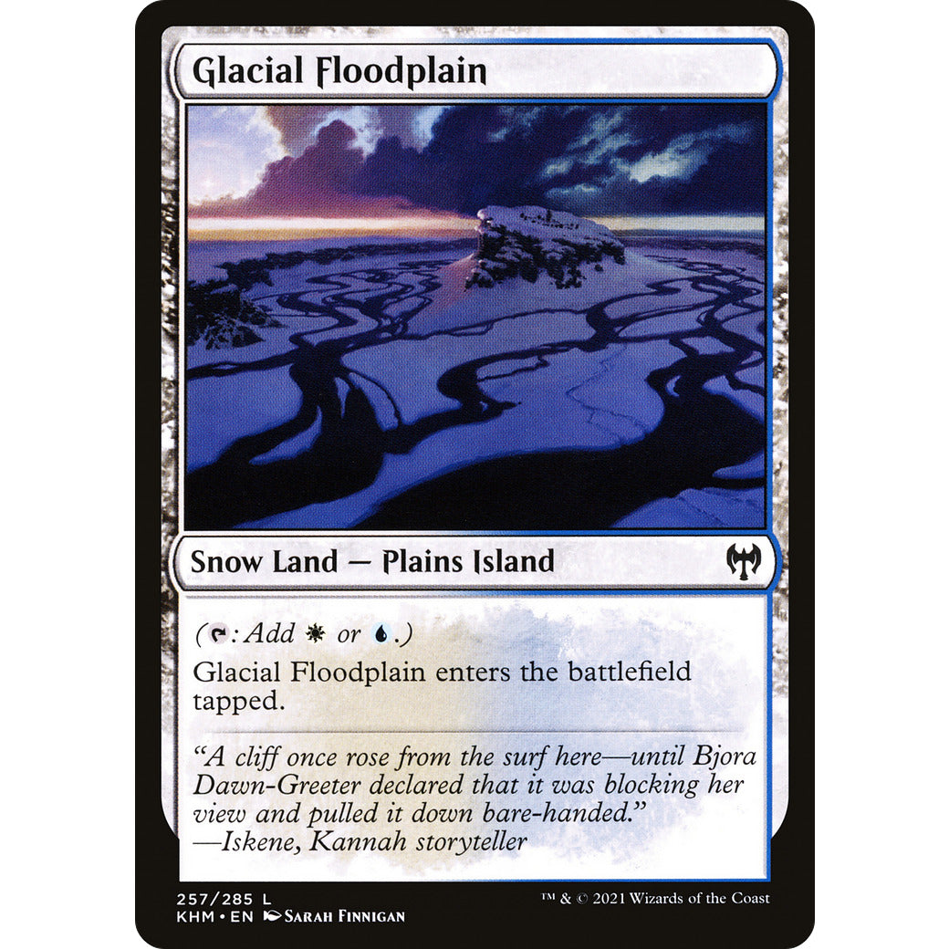 Glacial Floodplain (Kaldheim) Light Play