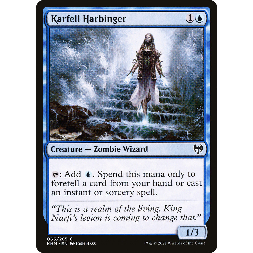 Karfell Harbinger (Kaldheim) Near Mint Foil