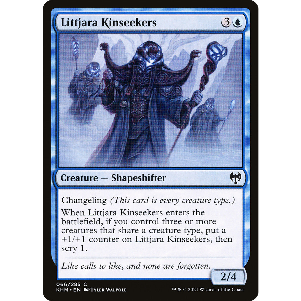 Littjara Kinseekers (Kaldheim) Near Mint Foil