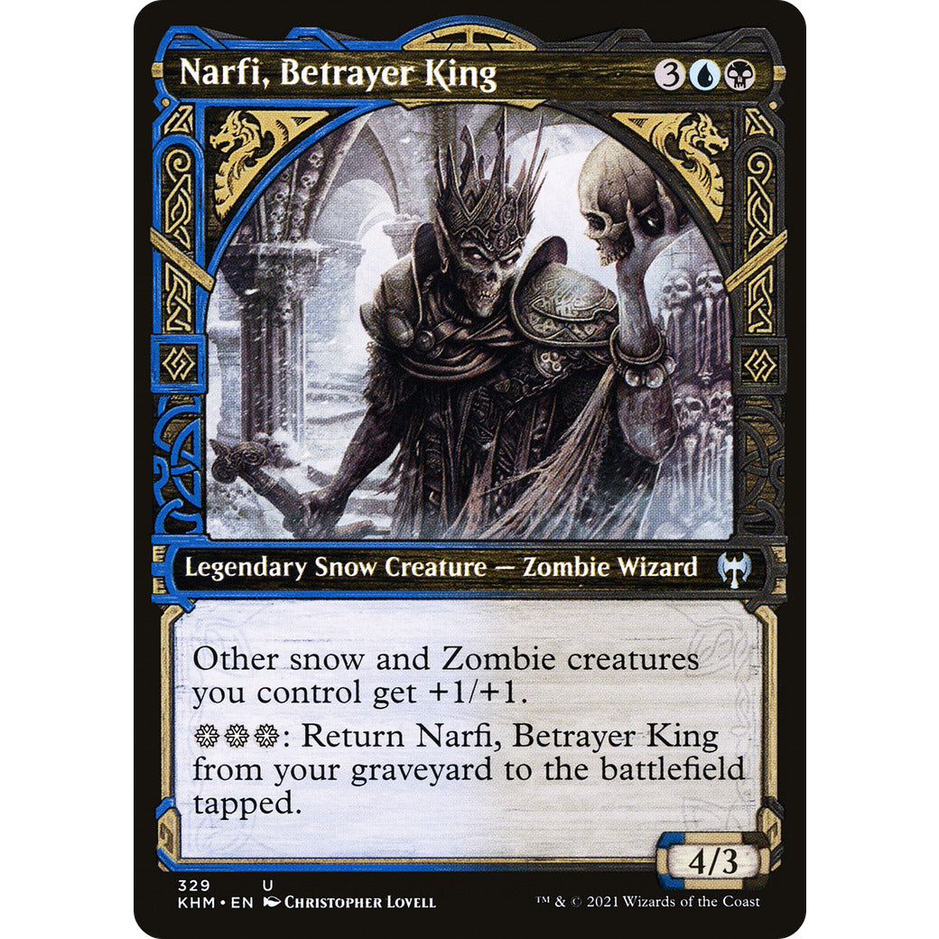 Narfi, Betrayer King (Showcase) (Kaldheim) Near Mint Foil