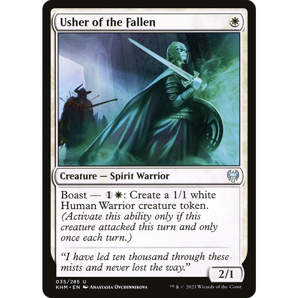 Usher of the Fallen (Kaldheim) Light Play Foil