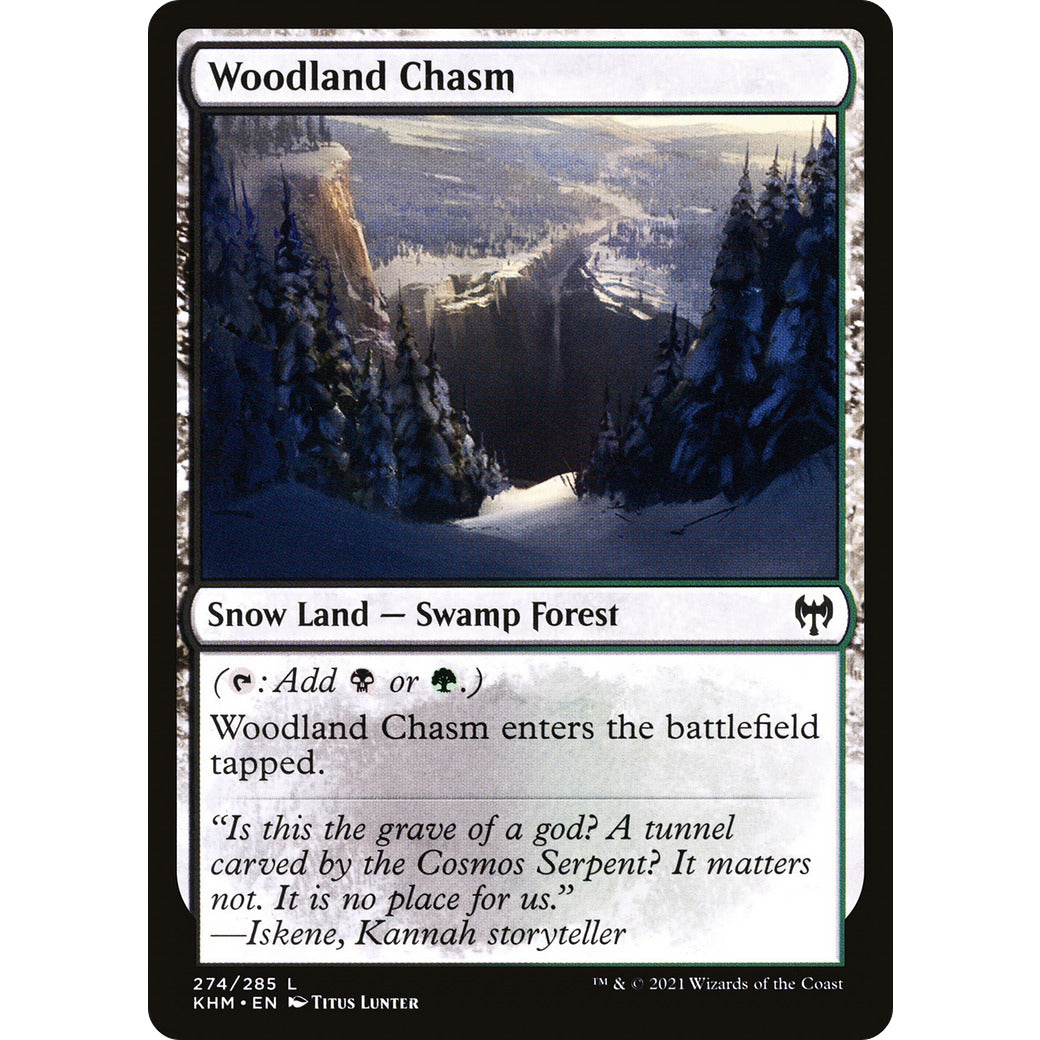 Woodland Chasm (Kaldheim) Light Play