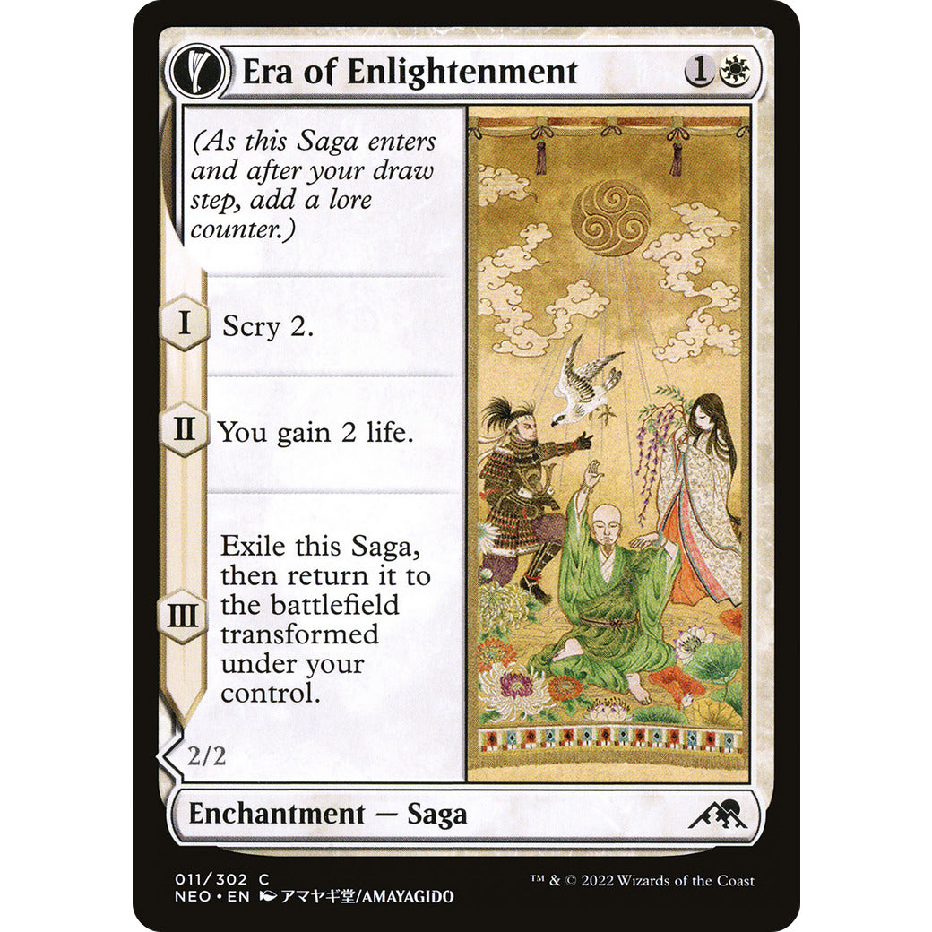 Era of Enlightenment (Kamigawa: Neon Dynasty) Light Play Foil