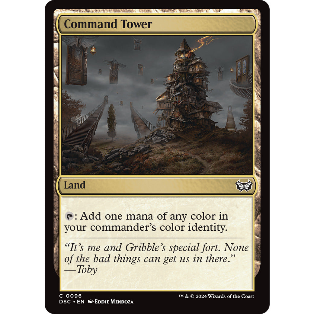 Command Tower (Commander: Duskmourn: House of Horror) Near Mint