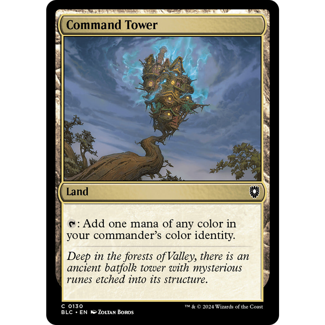 Command Tower (Commander: Bloomburrow) Near Mint