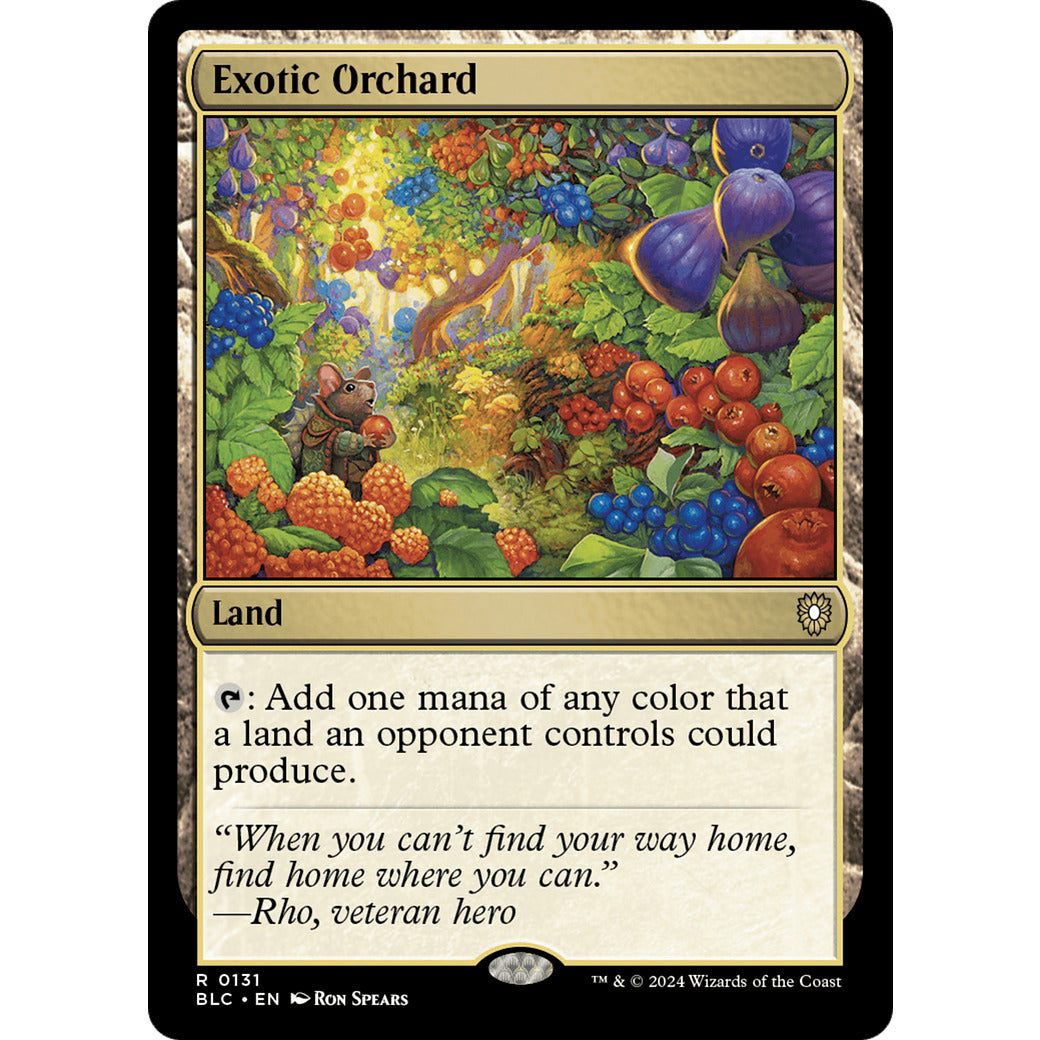 Exotic Orchard (Commander: Bloomburrow) Near Mint