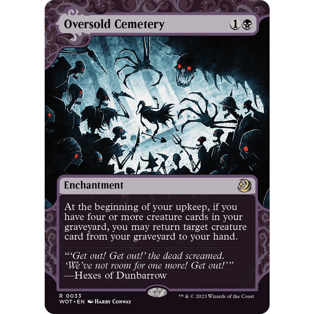 Oversold Cemetery (Wilds of Eldraine: Enchanting Tales) Near Mint