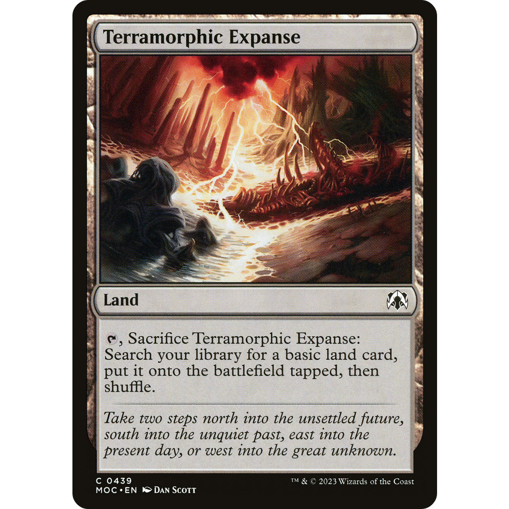 Terramorphic Expanse (Commander: March of the Machine) Near Mint