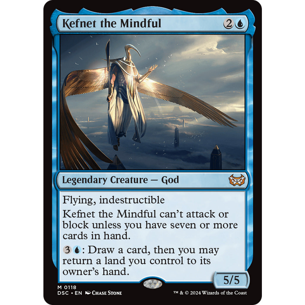 Kefnet the Mindful (Commander: Duskmourn: House of Horror) Near Mint