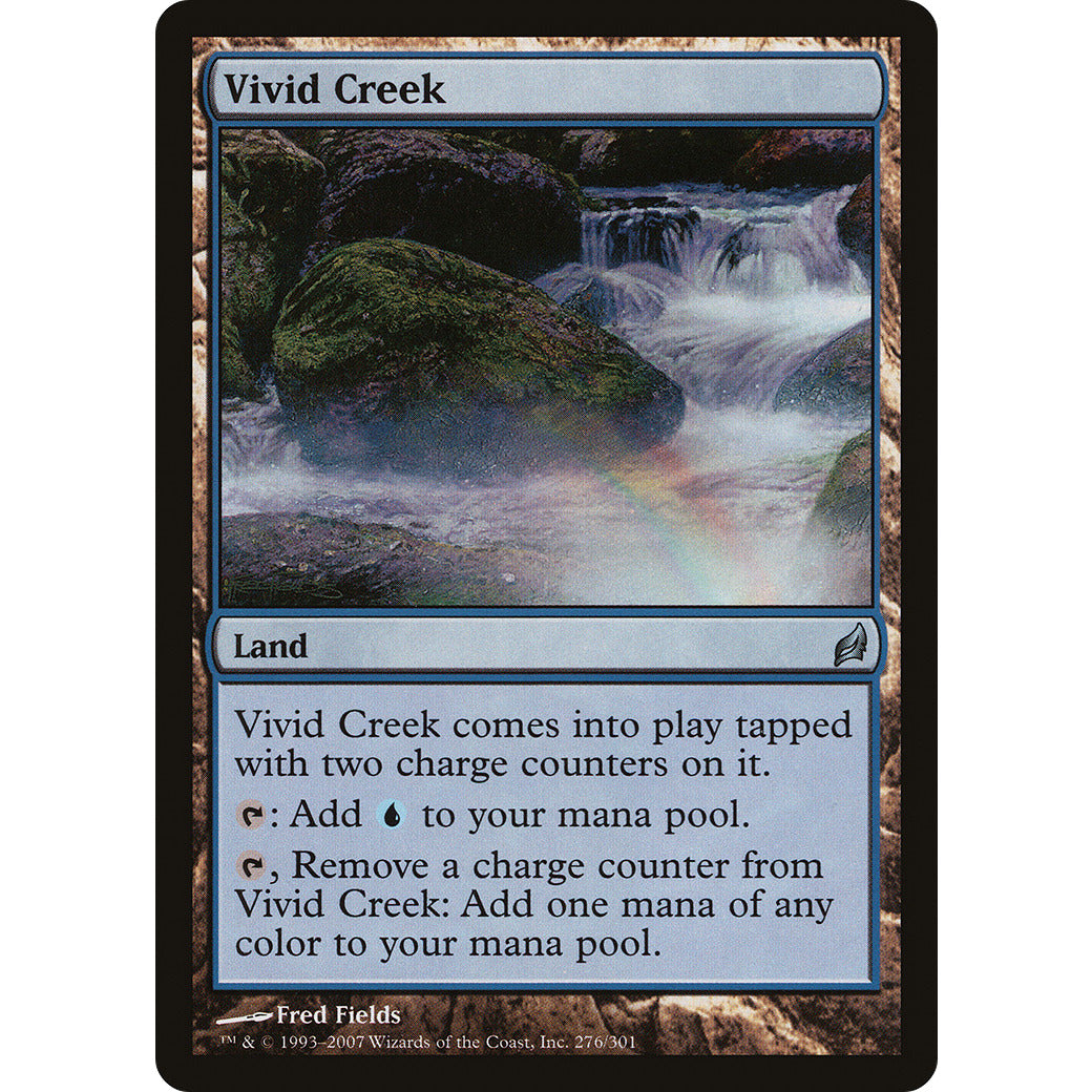 Vivid Creek (Lorwyn) Light Play