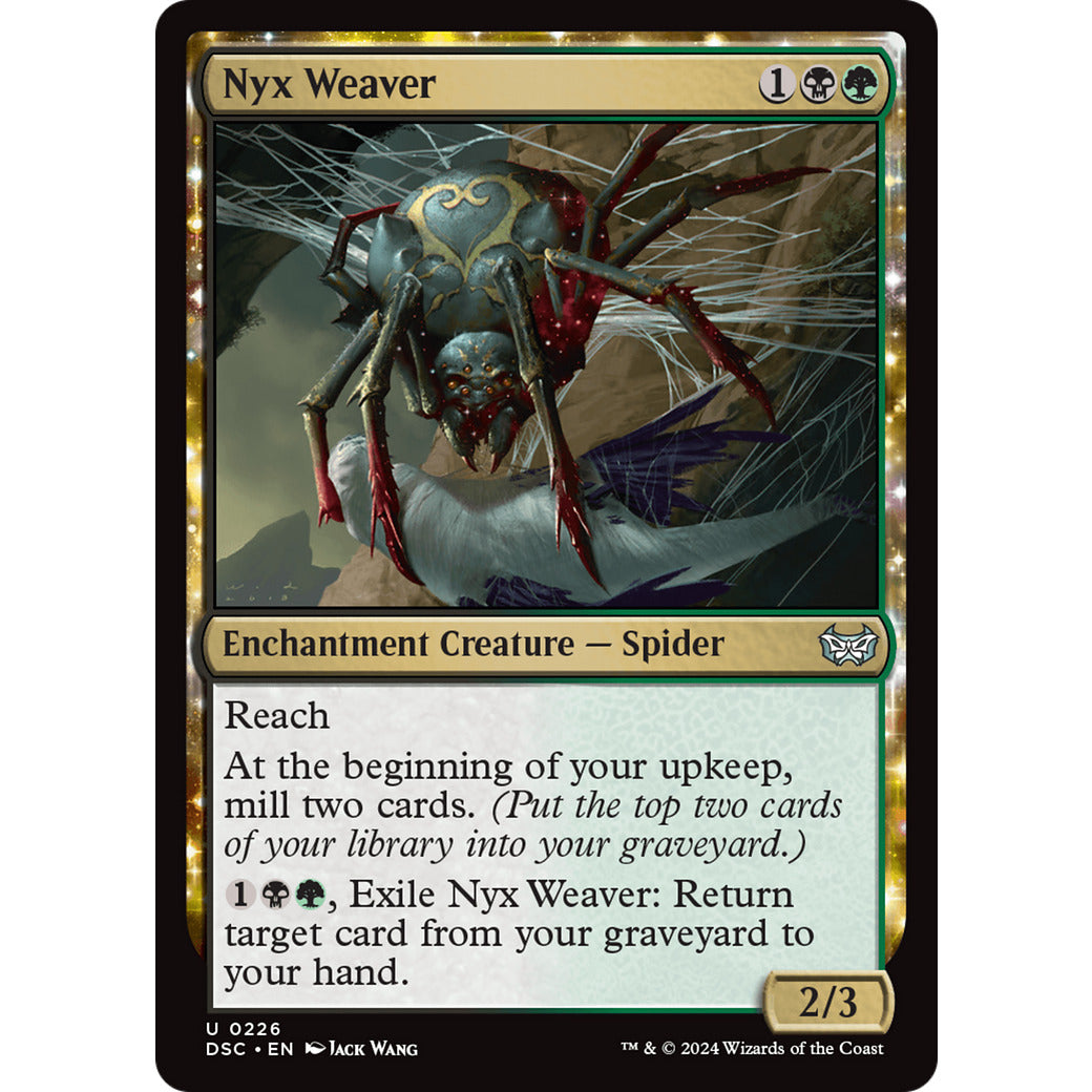 Nyx Weaver (Commander: Duskmourn: House of Horror) Near Mint
