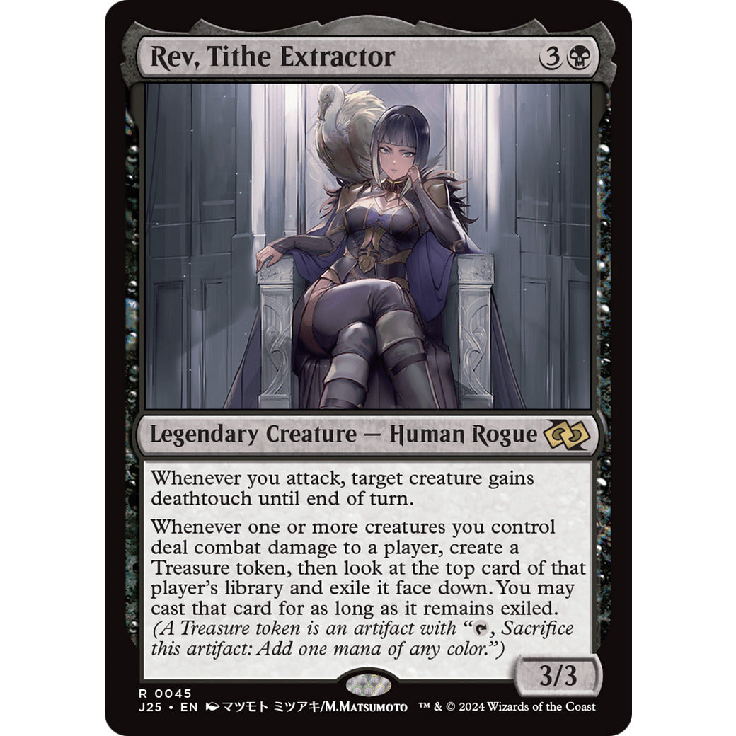 Rev, Tithe Extractor (Anime) (Foundations Jumpstart) Near Mint