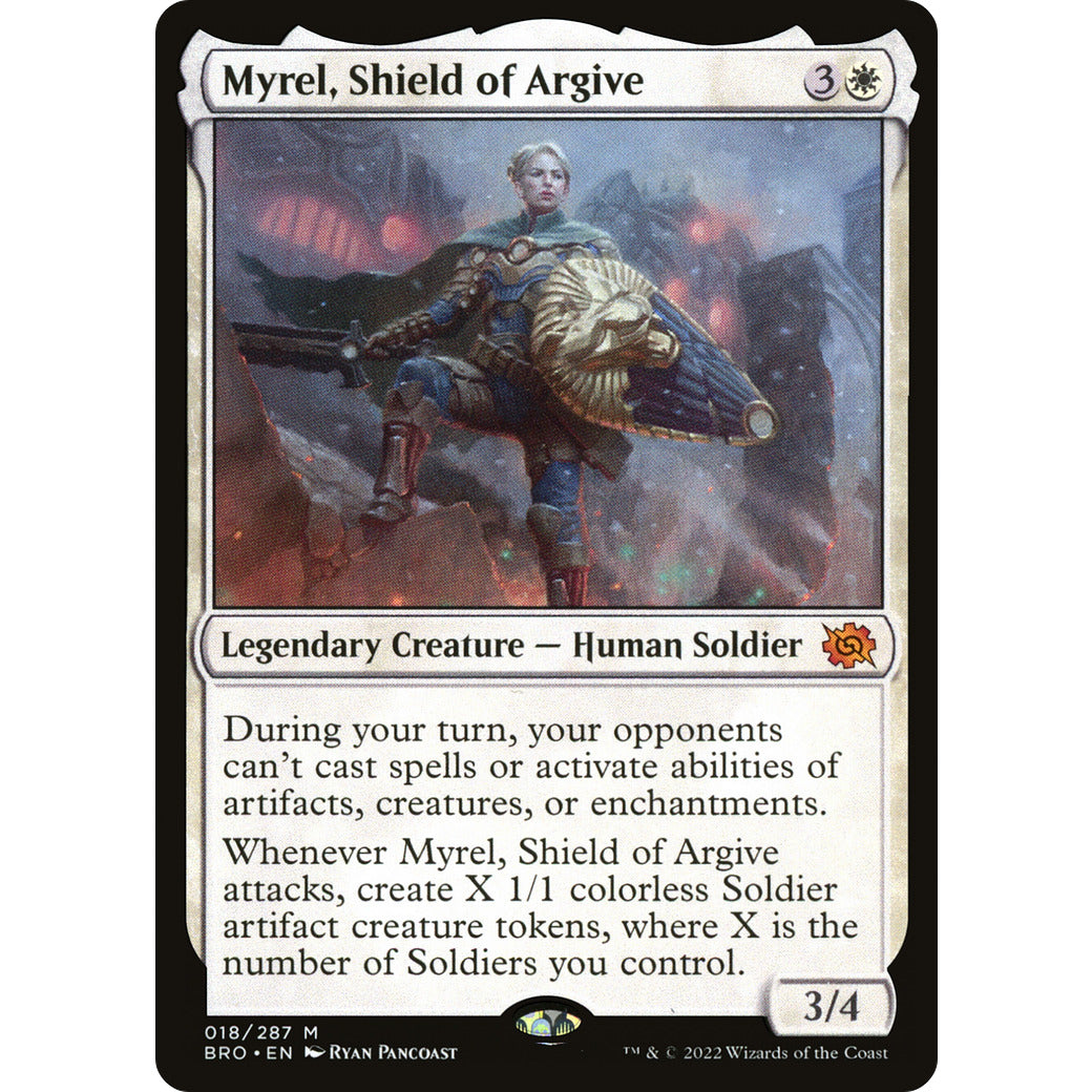 Myrel, Shield of Argive (The Brothers' War) Near Mint