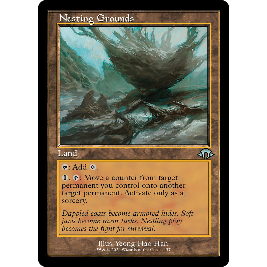 Nesting Grounds (Retro Frame) (Modern Horizons 3) Light Play Foil