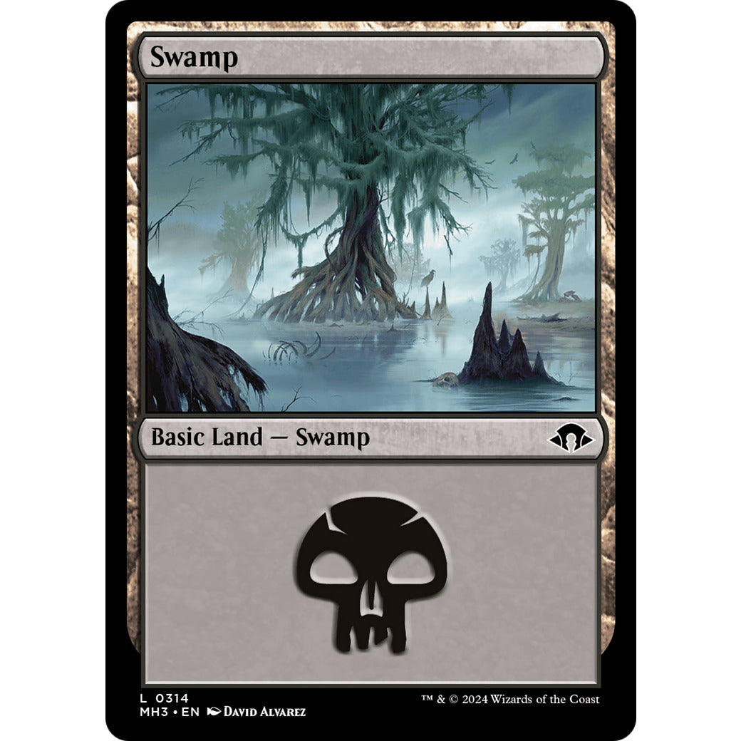 Swamp (0306) (Modern Horizons 3) Light Play Foil