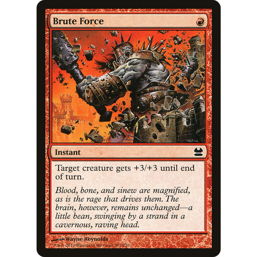 Brute Force (Modern Masters) Light Play Foil