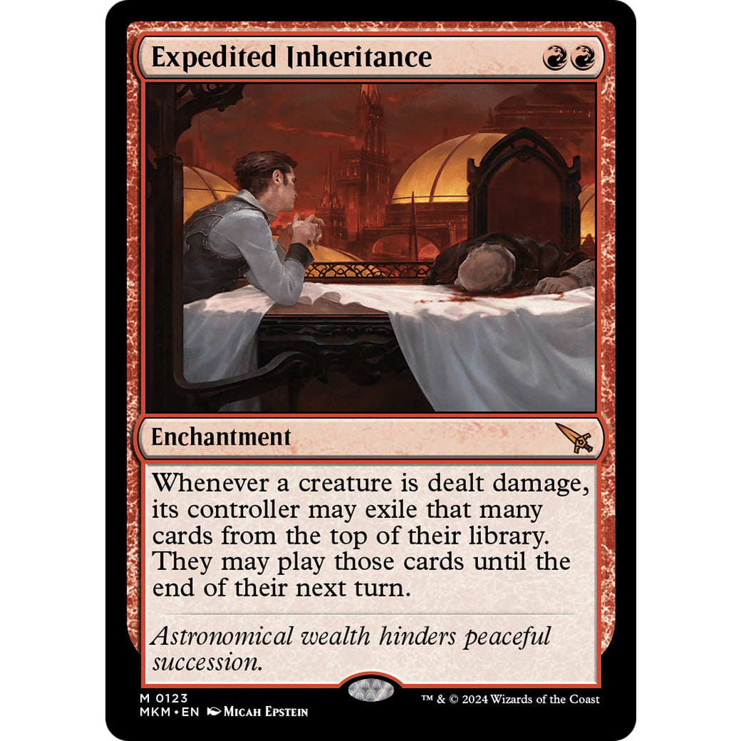 Expedited Inheritance (Murders at Karlov Manor) Near Mint