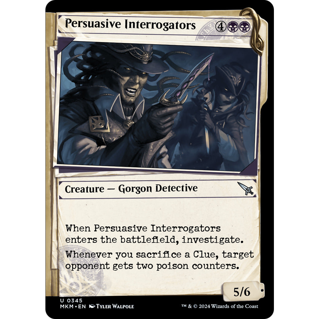 Persuasive Interrogators (Showcase) (Murders at Karlov Manor) Near Mint Foil