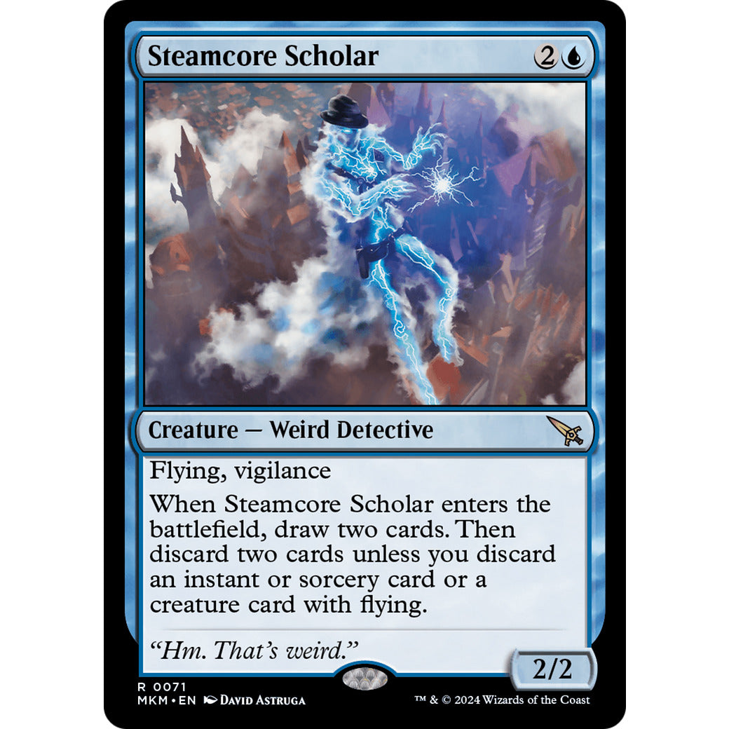Steamcore Scholar (Murders at Karlov Manor) Near Mint