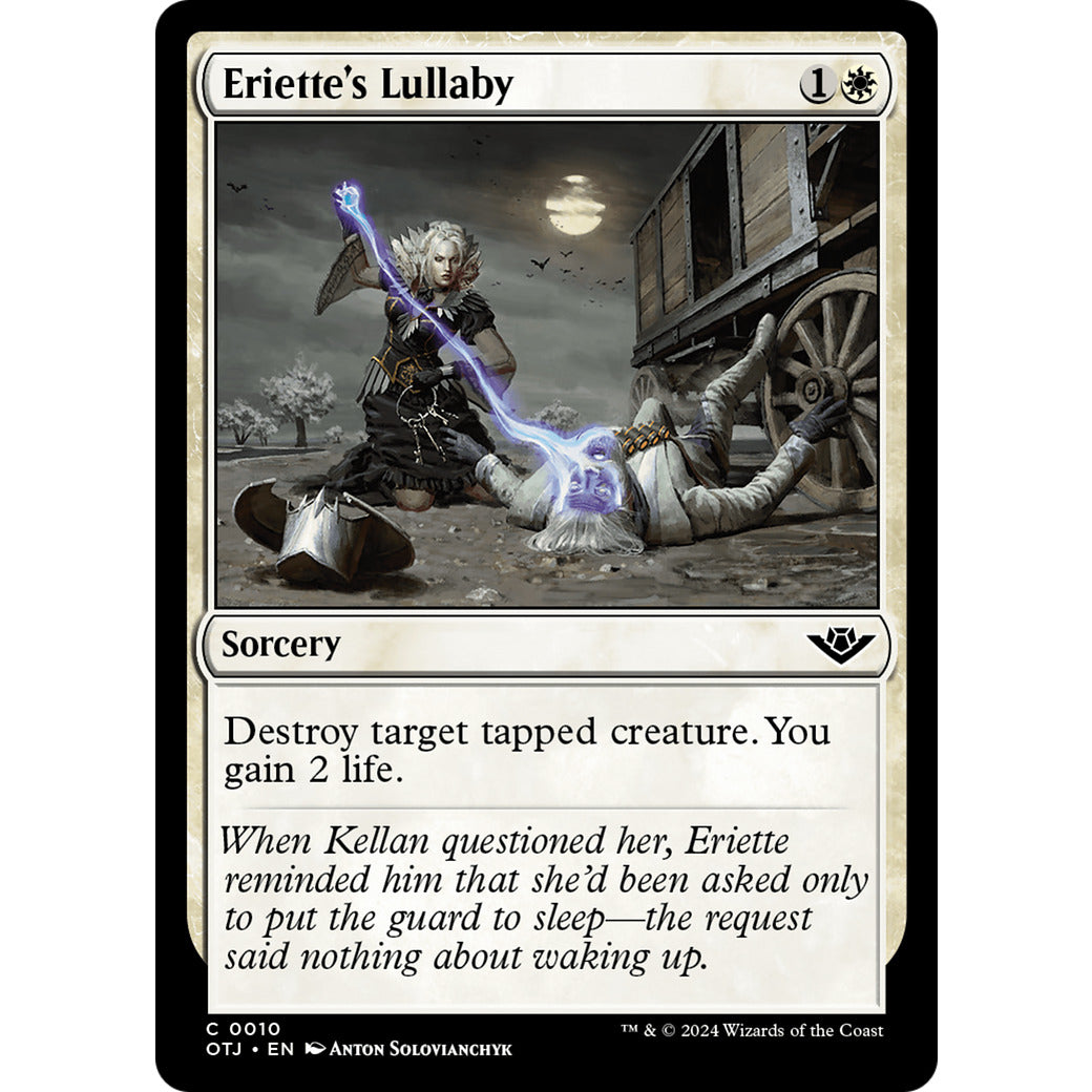 Eriette's Lullaby (Outlaws of Thunder Junction) Light Play Foil