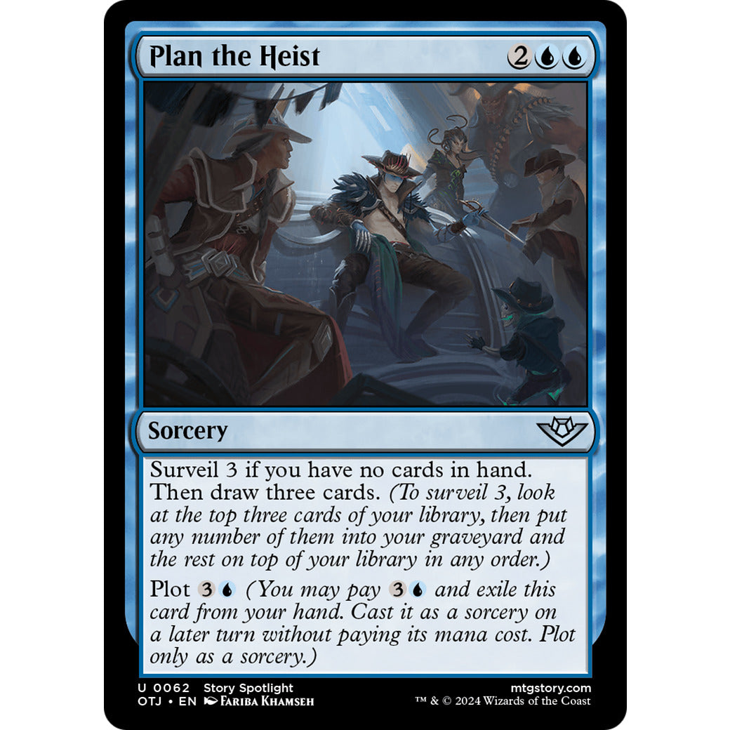 Plan the Heist (Outlaws of Thunder Junction) Near Mint Foil