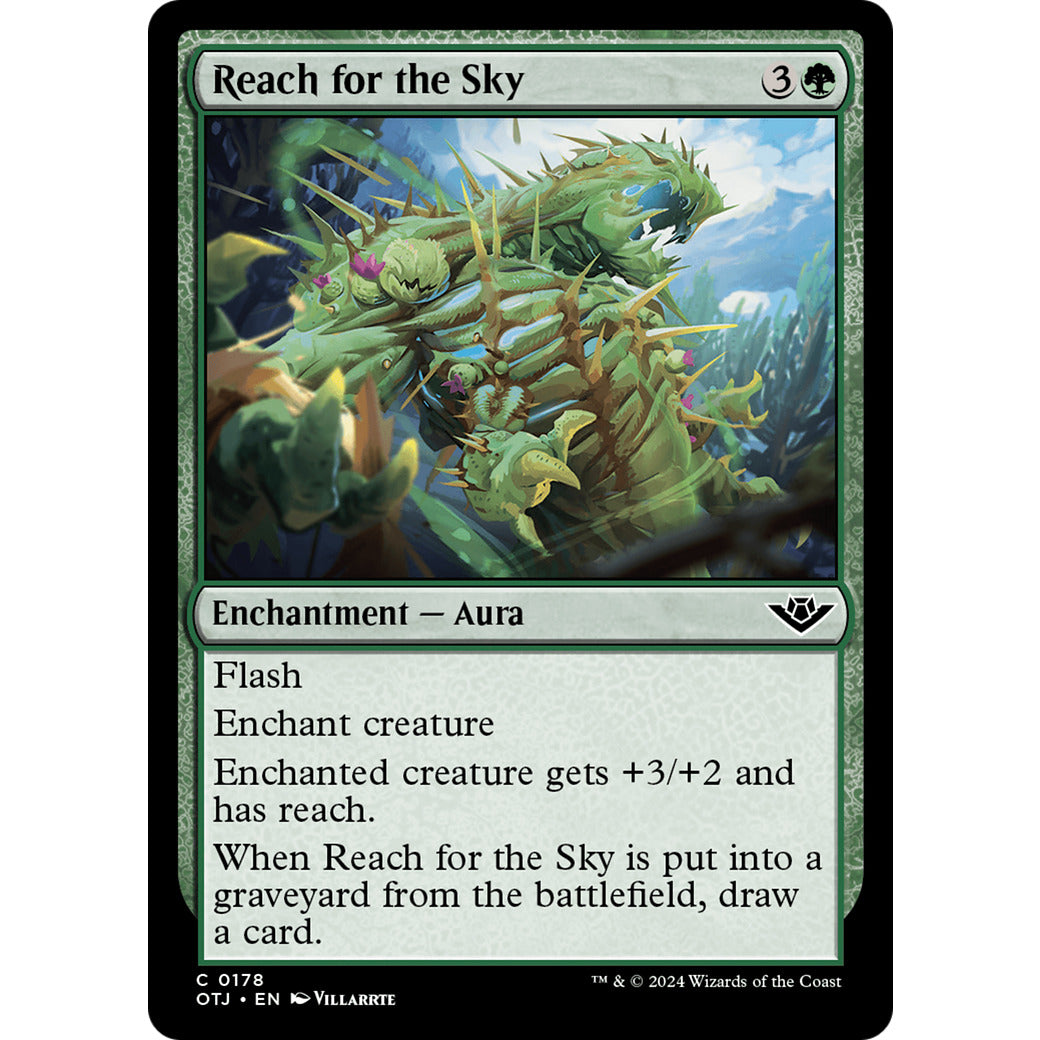 Reach for the Sky (Outlaws of Thunder Junction) Near Mint Foil