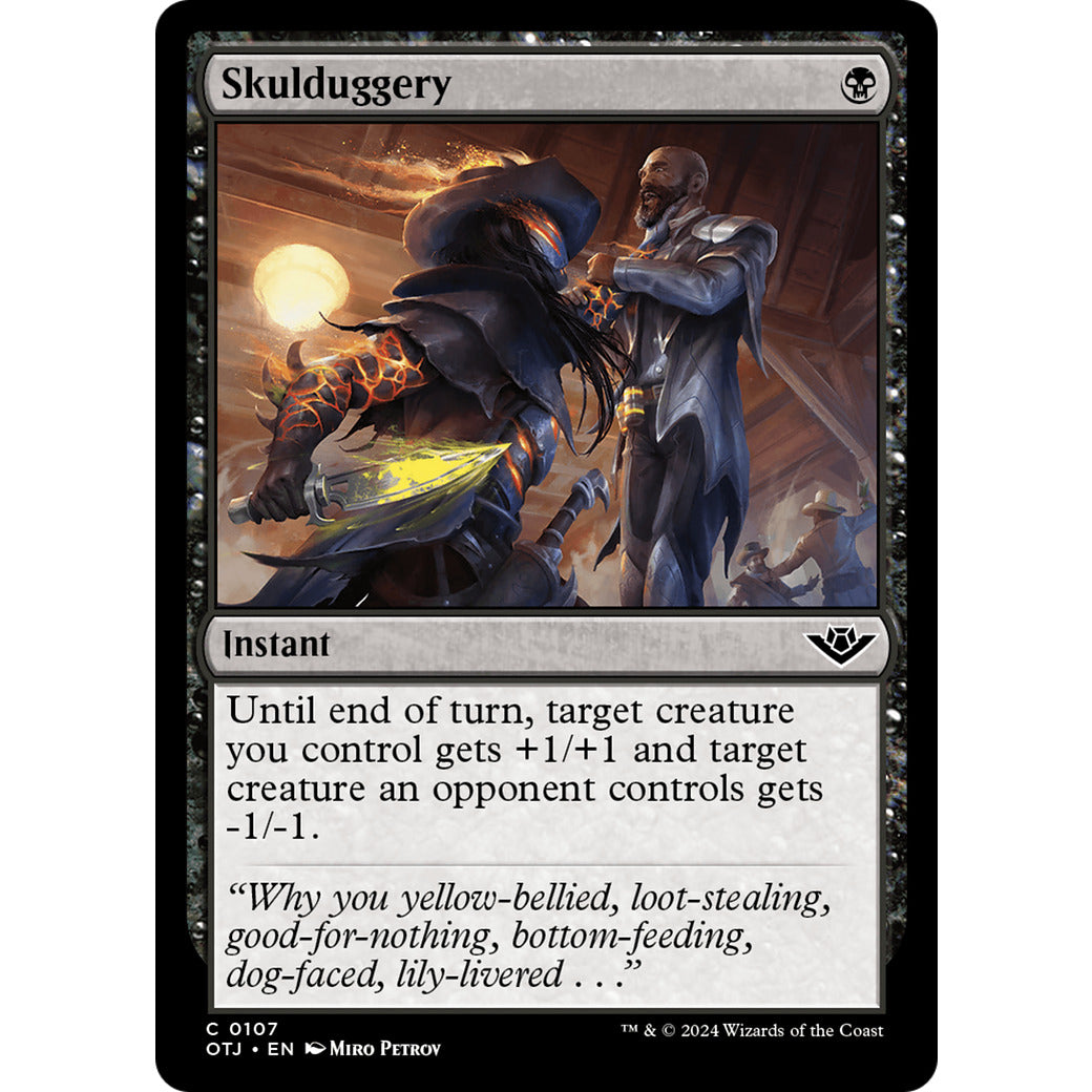 Skulduggery (Outlaws of Thunder Junction) Light Play Foil