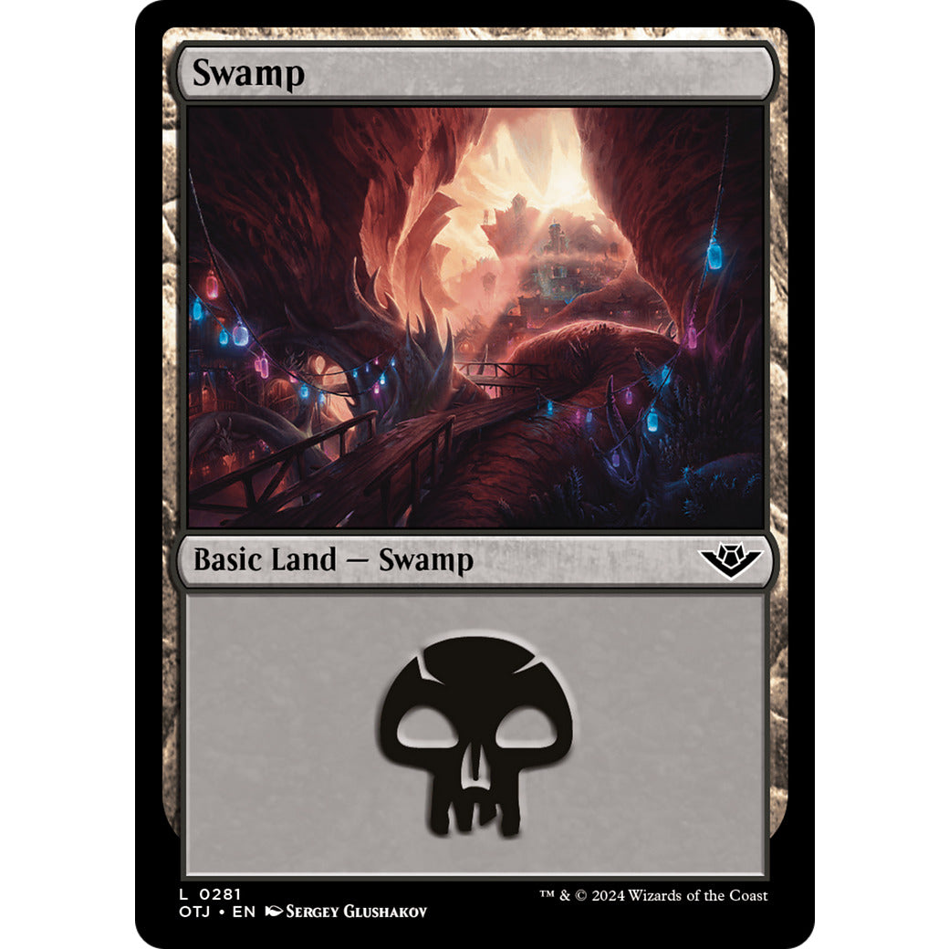 Swamp (0274) (Outlaws of Thunder Junction) Light Play Foil