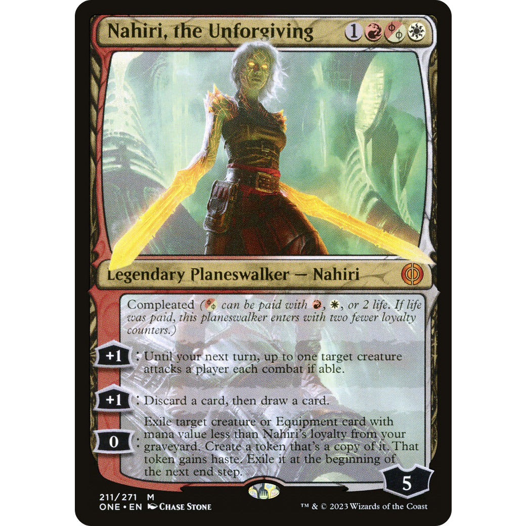 Nahiri, the Unforgiving (Phyrexia: All Will Be One) Near Mint