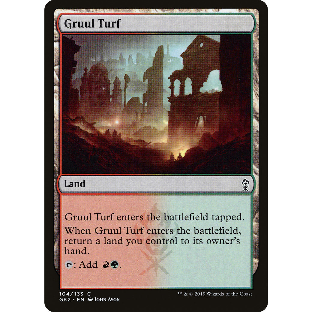 Gruul Turf (Ravnica Allegiance: Guild Kits) Light Play
