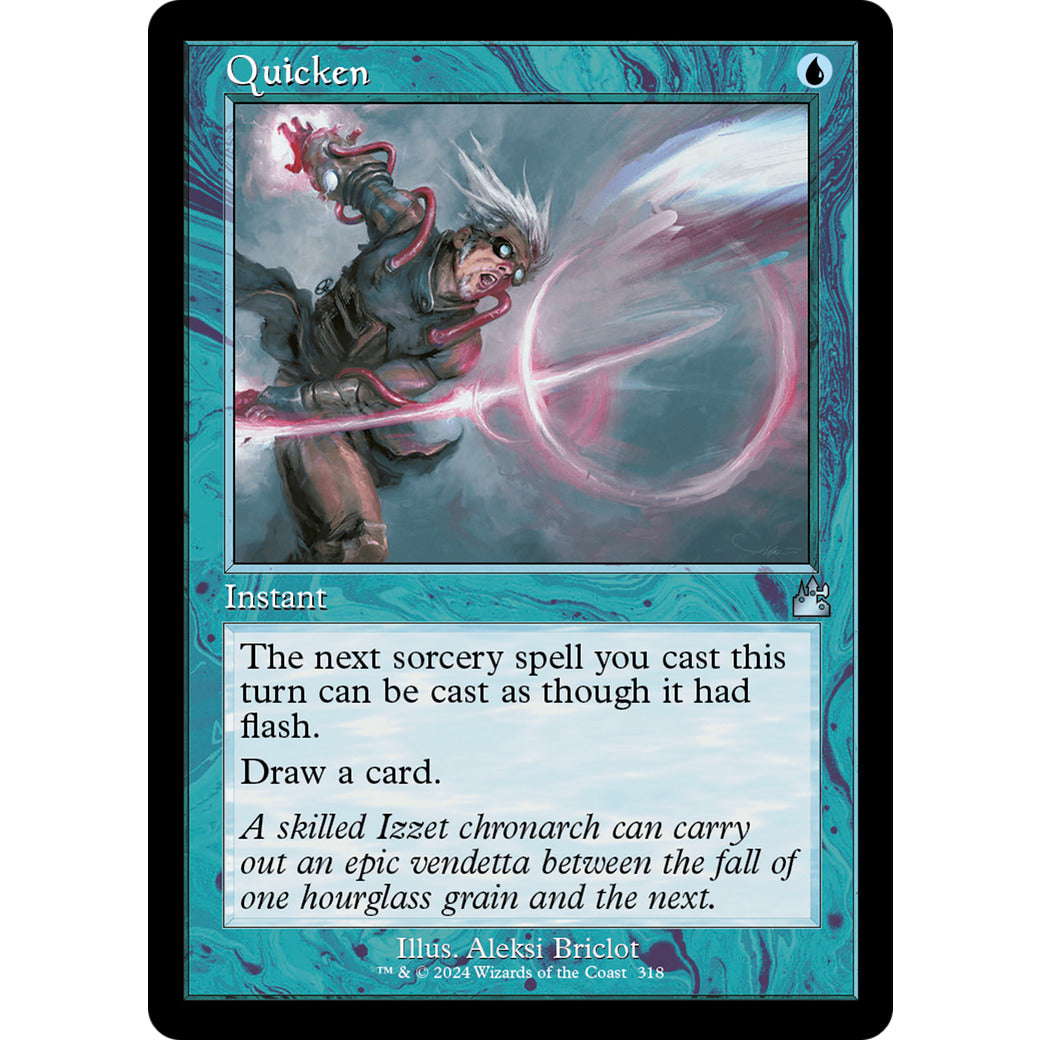 Quicken (Retro Frame) (Ravnica Remastered) Light Play