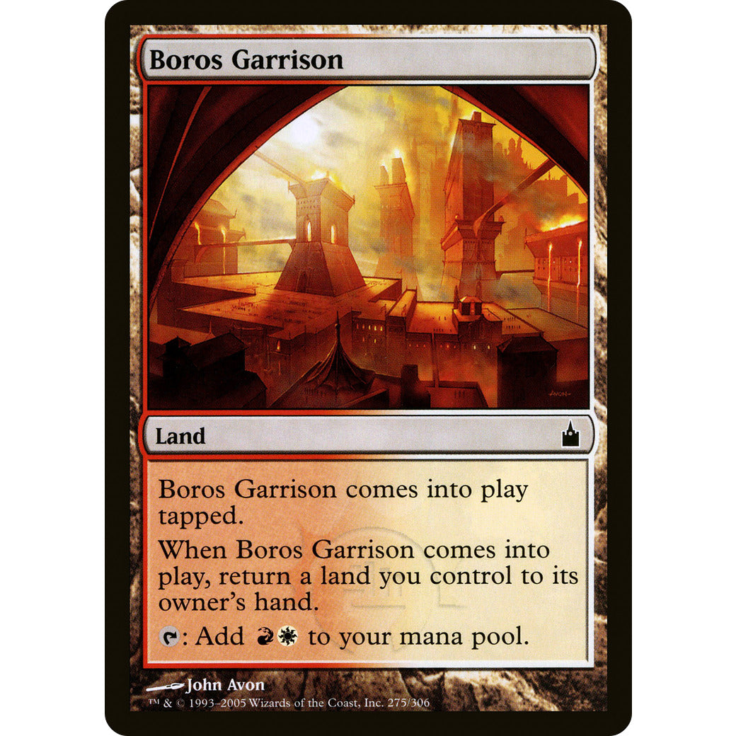 Boros Garrison (Ravnica) Light Play