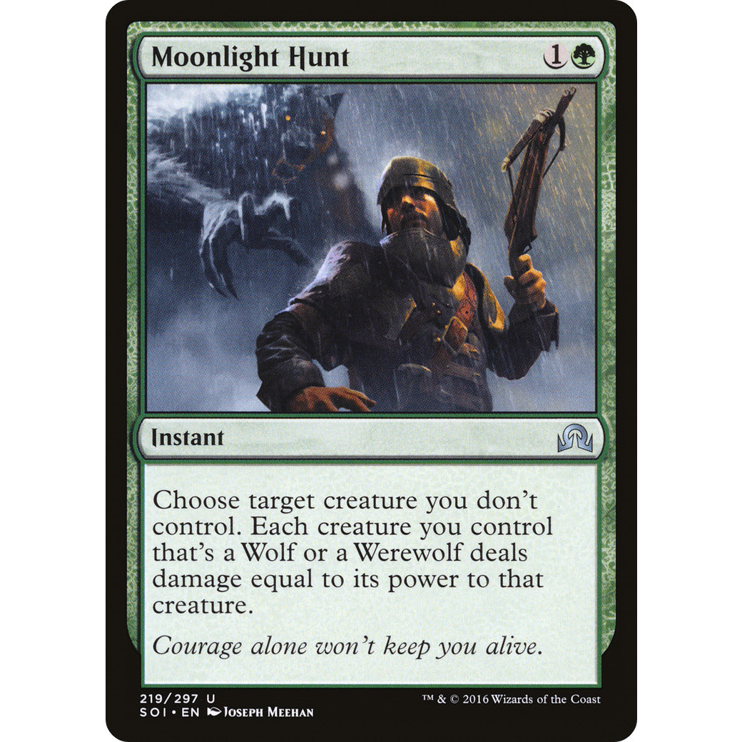 Moonlight Hunt (Shadows Over Innistrad) Light Play