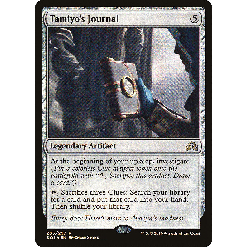 Tamiyo's Journal (Shadows Over Innistrad) Light Play