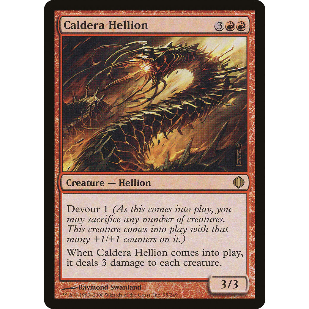 Caldera Hellion (Shards of Alara) Light Play