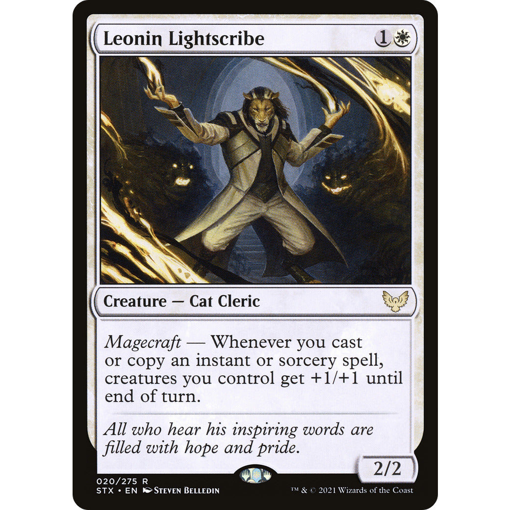 Leonin Lightscribe (Strixhaven) Near Mint
