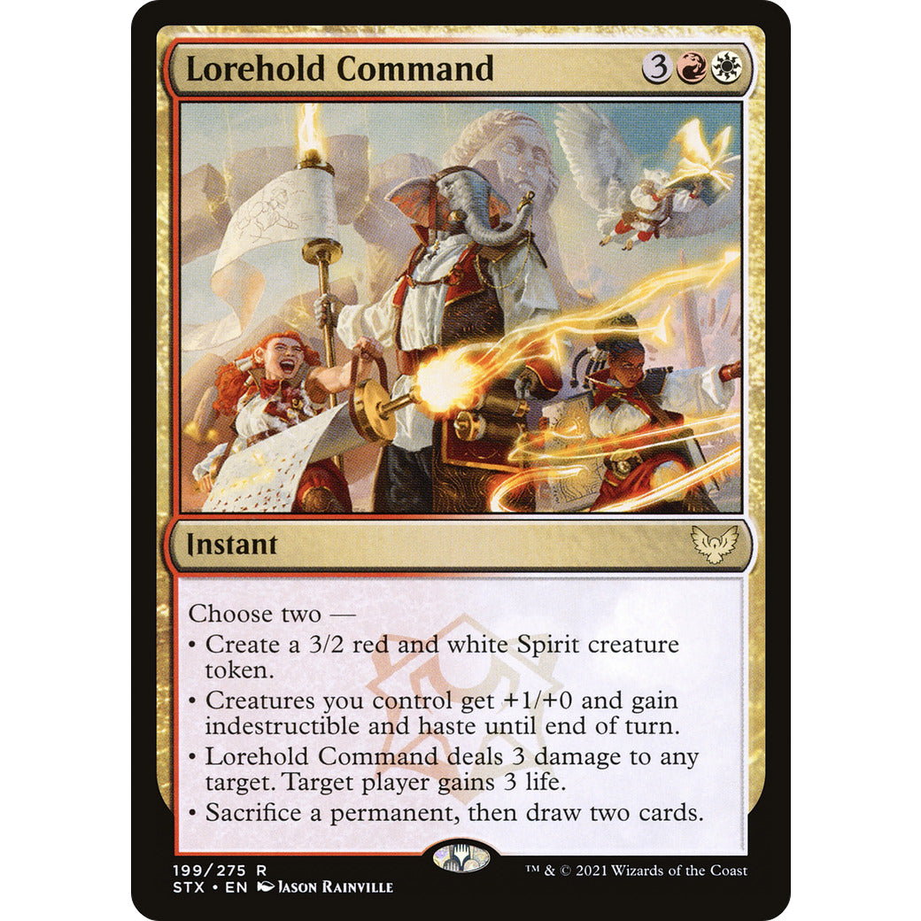 Lorehold Command (Strixhaven) Near Mint