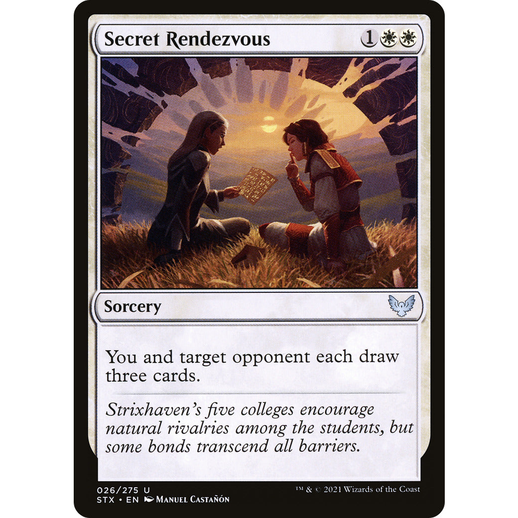 Secret Rendezvous (Strixhaven) Near Mint