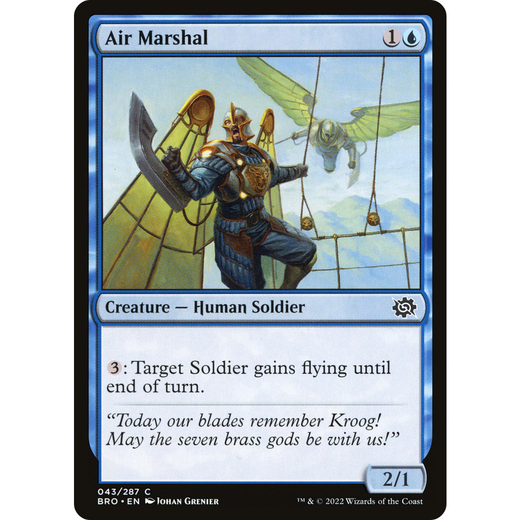 Air Marshal (The Brothers' War) Near Mint Foil