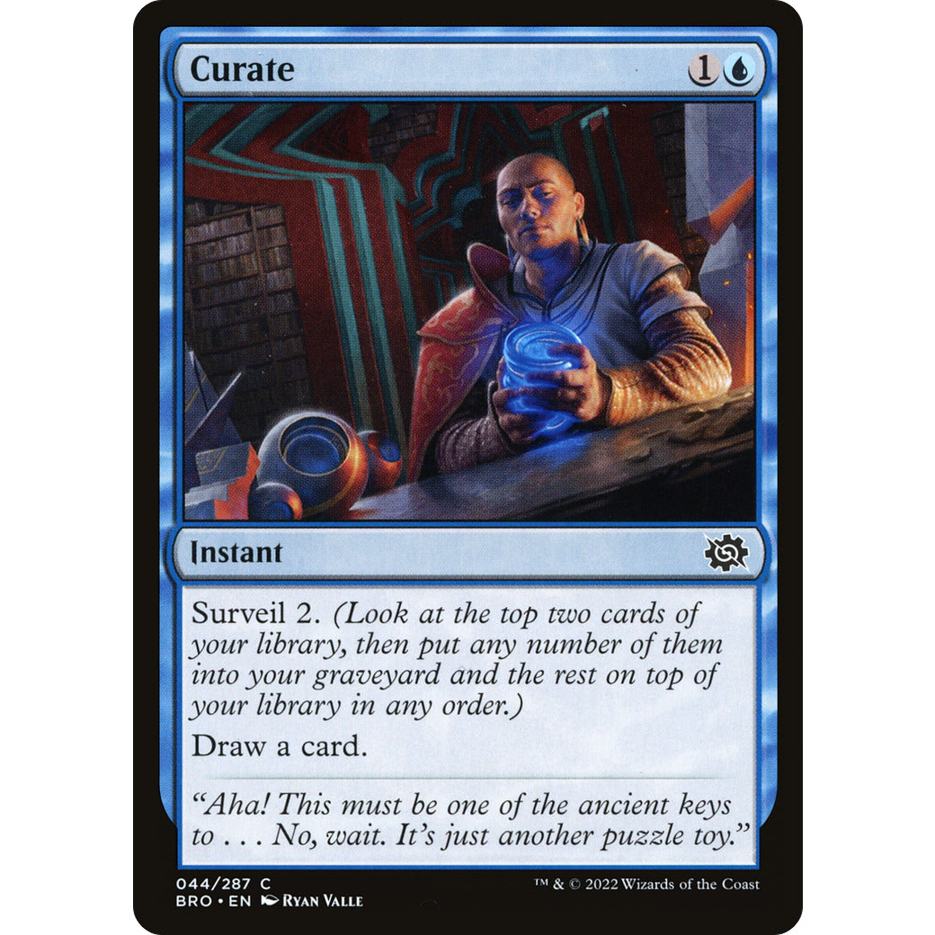 Curate (The Brothers' War) Near Mint Foil