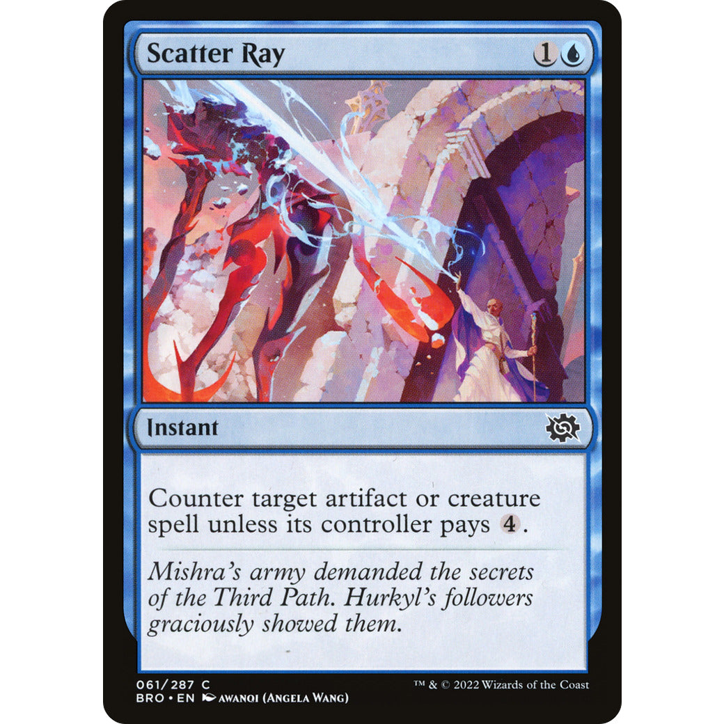 Scatter Ray (The Brothers' War) Near Mint Foil
