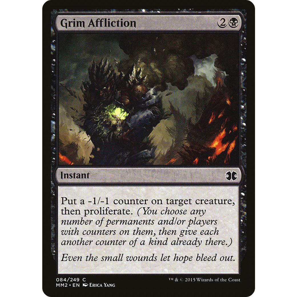 Grim Affliction (Mystery Booster) Light Play