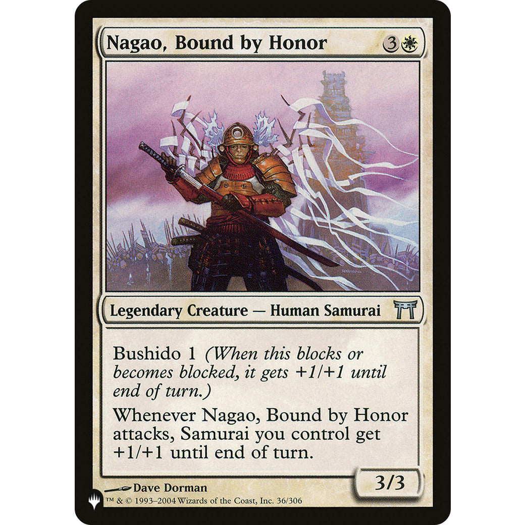 Nagao, Bound by Honor (The List) Light Play