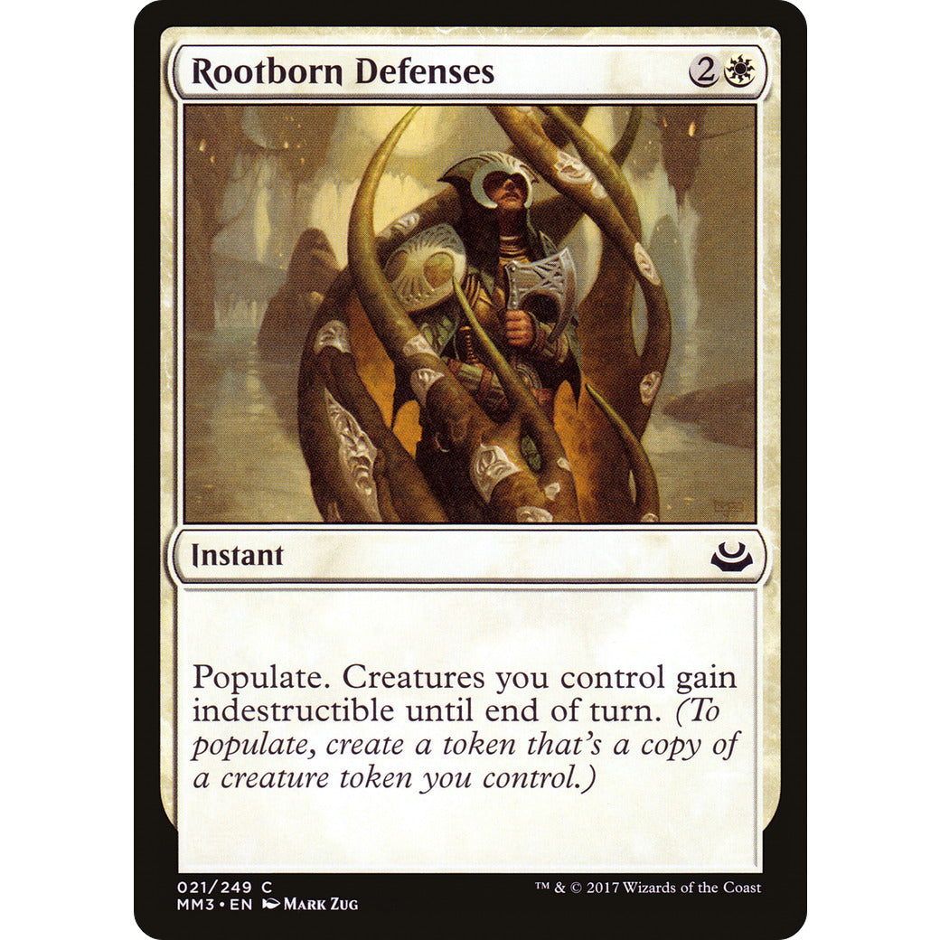 Rootborn Defenses (Mystery Booster) Light Play
