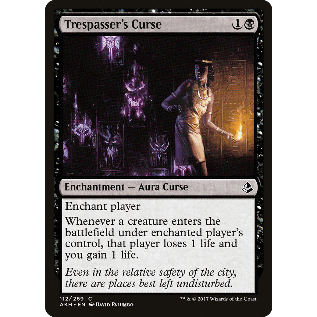 Trespasser's Curse (Mystery Booster) Light Play