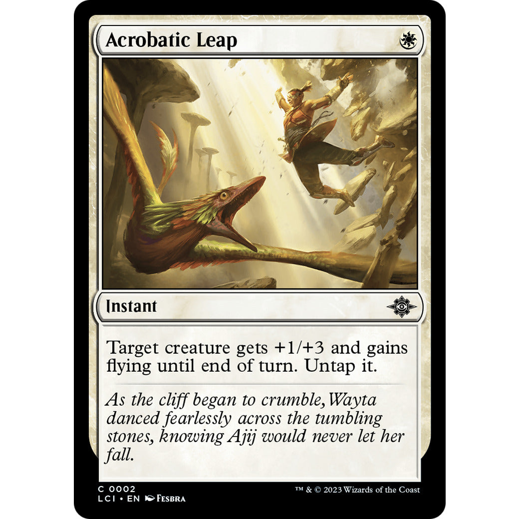 Acrobatic Leap (The Lost Caverns of Ixalan) Near Mint Foil